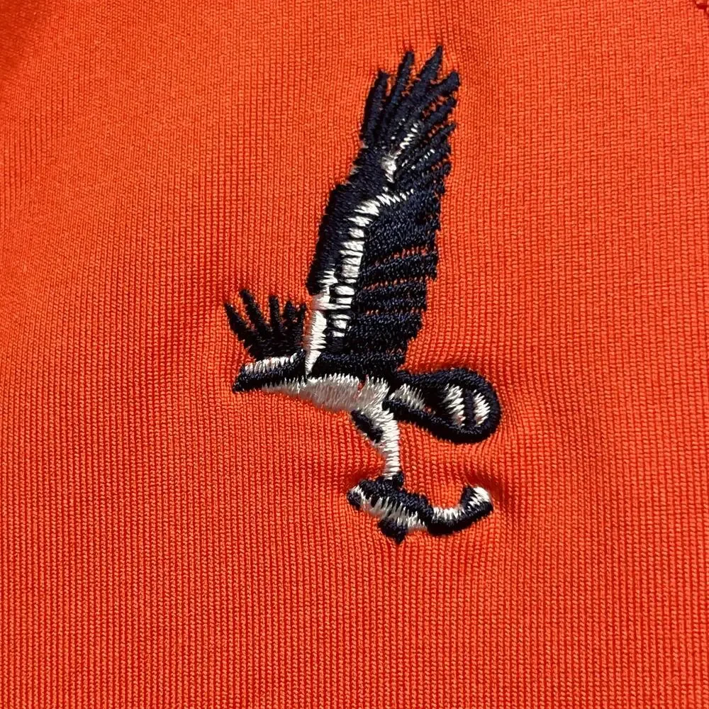 FootJoy FJ Golf Women's Jacket Windbreaker Size S Orange Nylon Activewear